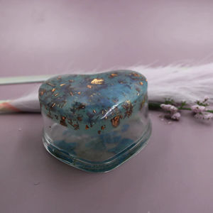 Caja de Joyería de Resina Floral Hecha a Mano, Premium y Personalizada, Organizador Decorativo para Guardar Joyas, Pequeño Contenedor de Regalo de Resina - Product Image 1