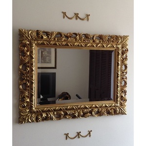 Miroir mural design pour la maison, décoration intérieure classique et moderne, miroir avec plusieurs finitions. - Product Image 1