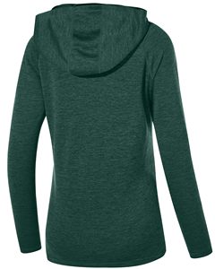 Haut à capuche à manches longues pour femme, couleur unie, UPF 50+, anti-UV, vêtements de performance, chemise active pour l'extérieur - Product Image 4