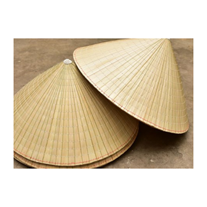 Chapeau conique en bambou, meilleur choix, écologique, couvre-chef culturel - Product Image 1