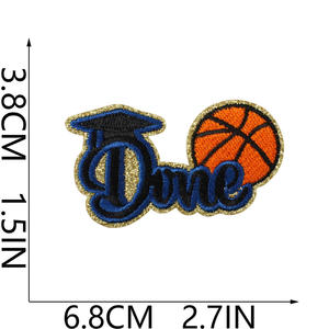 Luxury Custom Logo Embroidered Woven Badge <b>Iron</b> On Clothing Patch for Jackets Hats Uniforms Jeans and Promotional Apparel - Product Image 5