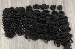 Cambodgien lâche vague profonde dentelle transparente fermeture frontale 100% vierge Remy cheveux humains sans enchevêtrement - Product Image 5