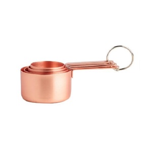 Taza Medidora de Cobre de Diseño Admirable, Taza Medidora de Calidad Premium para el Hogar y la Cocina a Precios Asequibles - Product Image 1
