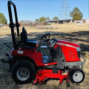 รถแทรกเตอร์ Massey Ferguson GC1723E 25 แรงม้า พร้อมที่ตักด้านหน้า รถขุดหลัง และเครื่องตัดหญ้า ขับเคลื่อน 4 ล้อ สีแดง รถแทรกเตอร์อเนกประสงค์ - Product Image 3