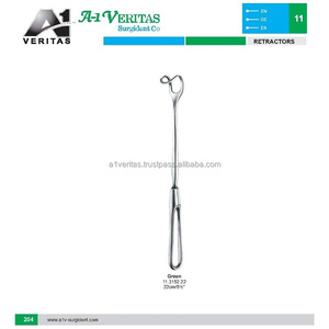 Best Quality Stainless Steel A-1 VERITAS <b>Green</b>-Thyroid Retractor 22 cm Manual Reusable Surgical Instruments | ISO 13485 - Product Image 6