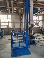 2-5 Katlı Küçük Kuyu Tipi Olmayan Hidrolik Ev Tipi Yolcu Asansörü, Elektrikli Uzaktan Kumanda ile 200KG-1TON Taşıma Kapasitesi