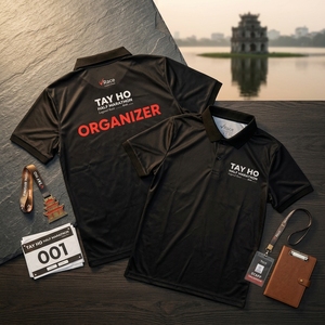 เสื้อโปโลผู้ชายแบบสปอร์ตสั่งทำพิเศษ ระบายอากาศได้ดี แห้งเร็ว เหมาะสำหรับชุดยูนิฟอร์มบริษัท - Product Image 1