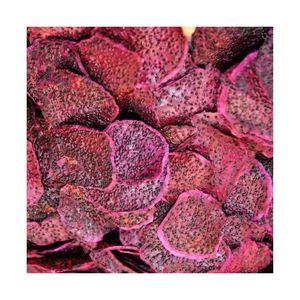 Chips de fruit du dragon rouge de haute qualité, prix bas, tranches de pitaya séchées FD pures et moelleuses, goût sucré, sans sucre ajouté, emballage sous vide, directement de l'usine - Product Image 3