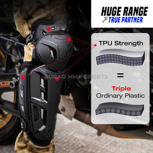 Protector de Codo y Rodilla para Motocicleta, para Hombre, Motocross, con Flexibilidad de 45-180°, Protección Integral, Material PU, Impermeable - Product Image 3