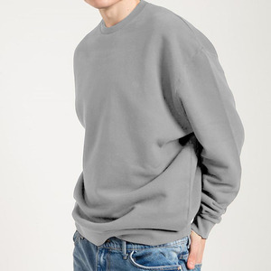 Men Oversized Crew <b>Neck</b> Sweatshirt Heavyweight Fabric Custom Logo Apparel Manufacturer Fashion Men Oversized Sweatshirt - Product Image 6