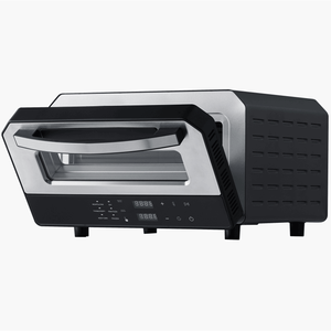 Forno Elettrico per Pizza da 12 Pollici con Pietra Refrattaria, 1700W di Potenza, Capacità a 360 Gradi per Cuocere e Tostare Pizze - Product Image 5