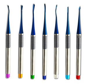 Dental PDL Set Tooth Luxation Elevator Kit Dental Extraction Instruments Stainless Steel TARIQ MFG CO - Product Image 1