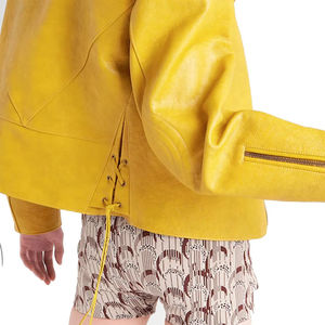 Chaquetas de Cuero para Mujer de Pakistán, Alta Calidad, Chaquetas de Cuero de Moda para Mujer, Piel de Oveja Original, Talla Personalizada - Product Image 5