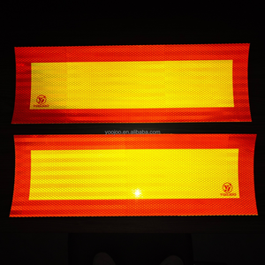 Hoge Zichtbaarheid Voertuig Achter Opvallende Markering <span class=keywords><strong>3M</strong></span> Reflecterende Sticker Tape Voor Truck Trailer - Product Image 5