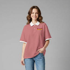 เสื้อโปโลผู้หญิงผ้าฝ้าย 100% สไตล์ลำลอง สีพื้น ระบายอากาศดี แฟชั่นทันสมัย ทรงคลาสสิก เหมาะสำหรับเล่นกอล์ฟ รุ่นใหม่ล่าสุด - Product Image 1