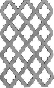 Piezas de Puerta de Hierro Fundido Color Gris Balaji Metals 9.5x13.5" Gujarat BM-241 Fácil de Montar Superficie Superpulverizada Moldeada en Arena - Product Image 1