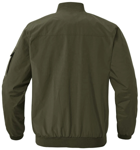 Hot Selling Winter Zipper <b>Jacket</b> For Men Fashionable Streetwear Winter Cold Proof <b>Suede</b> Leather Bomber Men's <b>Jackets</b> - Product Image 2