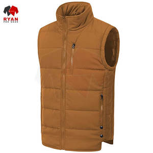 เสื้อกั๊กผู้ชายสำหรับฤดูหนาว แบบไม่มีแขน ผ้าบุนวม อุ่นสบาย ผ้าเนื้อนุ่ม คุณภาพพรีเมียม - Product Image 6