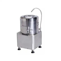 Automatische multifunctionele aardappel- en groenteschiller & -snijmachine van 304 food grade roestvrij staal voor commercieel gebruik