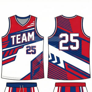 Camiseta de Baloncesto de Alta Calidad Estilo Vintage Bordada de Estados Unidos 2026, Uniforme de Baloncesto Personalizado por Sublimación - Product Image 2