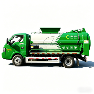 Camión de Recolección de Residuos de Cocina Dongfeng 4*2, Camión de Transporte de Basura de Cocina, Camión de Saneamiento - Product Image 4