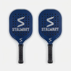 Stalwart <b>Pickleball</b> Paddle Pro XL 40-Hole Standard Shape Anti-Slip Handle Durable 16mm for Adults Carbon Fiber Honeycomb Core - Product Image 4