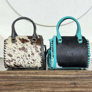 Sac à main Speedy en cuir de vache véritable pour femmes, style occidental, sacs à main personnalisés, sacs à bandoulière, sacs de voyage - Product Image 5