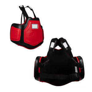 2025 Men's New Design Lightweight Adjustable Breathable Anti-Slip Leather Body Protector Sports Safety <b>Equipment</b> for Taekwondo - Product Image 2