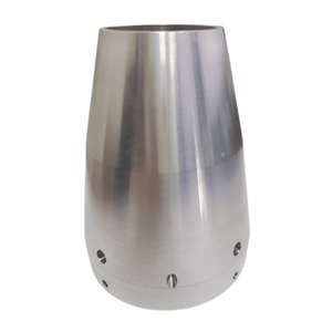 Taiwan CNC Machining Services Tapered Aluminum Housing Precision Threaded End Cap Adapter Industrial Liquid Sensing Systems - Product Image 1