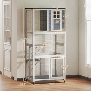 Torre di Gioco per Gatti con Scale per Divertimento ed Esercizio Felino - Product Image 3