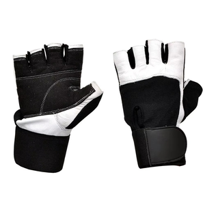 Guantes de Gimnasio para Fitness, Medios Dedos, Ligeros, Transpirables, de Nailon, 0.5 kg, para Levantamiento de Pesas, Ejercicios Pliométricos, Resistentes a Impactos, para Hombre - Product Image 6