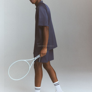 Reasonable Price Best Material Women <b>Twin</b> <b>Set</b> 100% Cotton <b>Twin</b> <b>Set</b> Quick Dry Breathable Women's Short <b>Set</b> Custom logo and Size - Product Image 2