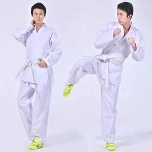 IJF Approved Professional Judo Gi Uniform White Blue Cotton Judo Kimono Competition Grade Reinforced Stitching Manufacturer - Product Image 4