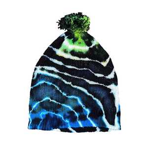 Casquettes en tricot tie-dye de dernière génération, de qualité supérieure, avec broderie personnalisée, logo en chenille, casquettes tendance pour unisexe - Product Image 3