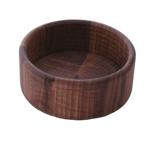 Bol en bois massif multifonctionnel, idéal pour les salades et le service des aliments, bol en bois fait main, personnalisable, nouveauté pour la vaisselle de cuisine - Product Image 3