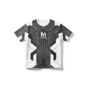 เสื้อยืดสตรีทแวร์ทรงบ็อกซี่สุดหรูสำหรับผู้ชาย ผ้าทอเป็นมิตรกับสิ่งแวดล้อม ระบายอากาศได้ดี ทรงไหล่ตก สกรีนลายตามสั่ง เสื้อโอเวอร์ไซส์ - Product Image 1