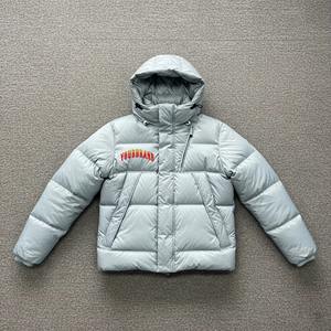 2025 <b>Men's</b> High Quality Winter Puffer Jacket Breathable Quilted <b>Vest</b> Hooded Custom Logo Embroidery Cotton Filling - Product Image 3