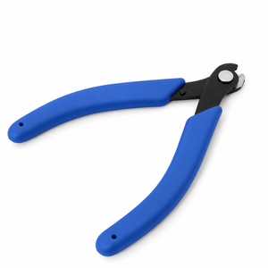 Blue Handle <b>Wire</b> Cutters Precision Flush Pliers For Jewelry Making Electronics <b>Craft</b> Work - Product Image 6