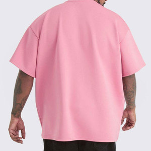 เสื้อยืดโอเวอร์ไซส์พรีเมียม ผ้าฝ้าย 100% สำหรับผู้ชาย คอปกแบบดรอปไหล่ ทรงหลวม ระบายอากาศได้ดี แห้งเร็ว เป็นมิตรกับสิ่งแวดล้อม เหมาะสำหรับฤดูร้อน - Product Image 2