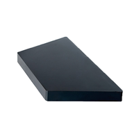 Bloc aimant en ferrite personnalisable avec trous Options multi-pôles et monopôles Perçage de précision Force magnétique puissante