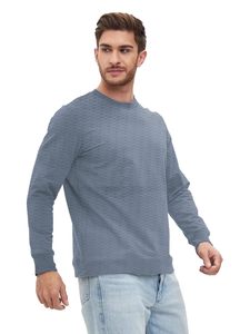 T-shirts de sport à manches longues pour hommes, respirants, en coton uni, pour l'hiver et l'automne, grandes tailles, avec col confortable - Product Image 2