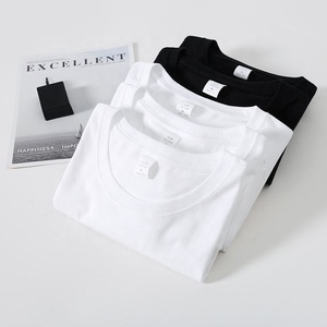 เสื้อยืดคอกลมแขนสั้นสีชมพูสำหรับผู้หญิง ผ้าฝ้ายเจอร์ซีย์ 100% ทรงปกติ สวมใส่สบาย สีพื้น เหมาะสำหรับฤดูใบไม้ผลิและฤดูร้อน - Product Image 3
