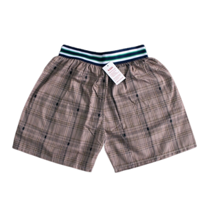 Short en toile confortable pour hommes avec tissu tissé respirant Fermeture élastique élégante à la taille moyenne Guide polyvalent et confortable - Product Image 3