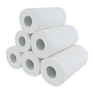 Soft Virgin <b>Kitchen</b> Paper Towel 2 Ply Hotel <b>Kitchen</b> Paper Roll High Quality <b>Kitchen</b> Paper Towel Supplier Manufacturer - Product Image 4