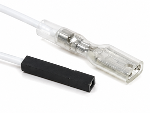Op maat gemaakte 2-pins JST-connector kabel met vrouwelijke spade-aansluiting, duurzame elektrische bedrading voor industriële apparatuur - Product Image 4