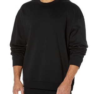Sudadera para Hombre de Alta Calidad, Tejido Grueso y Suave, Sudadera de Algodón Puro de Color Liso, Fabricada en Fábrica - Product Image 5