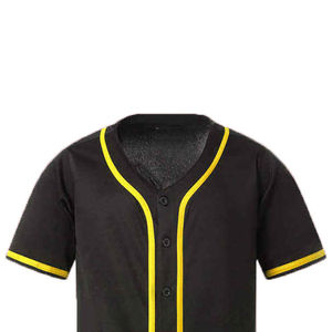 Maillots de baseball respirants personnalisés à sérigraphie pour clubs de baseball – Vente en gros d'uniformes d'équipe et de vêtements de sport - Product Image 5