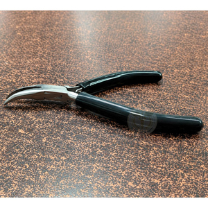 Pince à bec courbé pour bijoux, mini-outil de précision pour la fabrication et la réparation de bijoux, pince à plier les fils en acier inoxydable pour la création de bijoux - Product Image 4