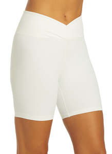 Shorts Deportivos de Cintura Alta con Corte en V para Mujer, con Textura Acanalada, Logotipo Personalizado OEM, para Yoga y Gimnasio, Fabricante Mayorista - Product Image 4