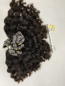 Extensions de cheveux à bande ondulée naturelle soyeuse et lisse sans perte ni emmêlement faite au Vietglobal cheveux - Product Image 3
